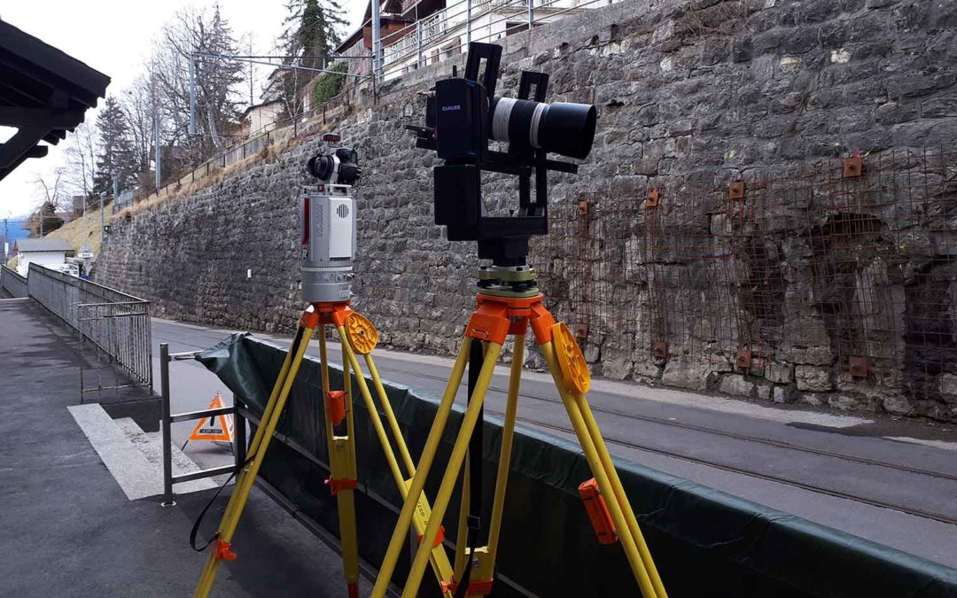 Gryon – Suivi surfacique du mur de soutènement